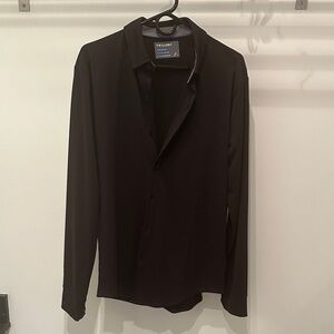 Twillory Black Button-Up Shirt